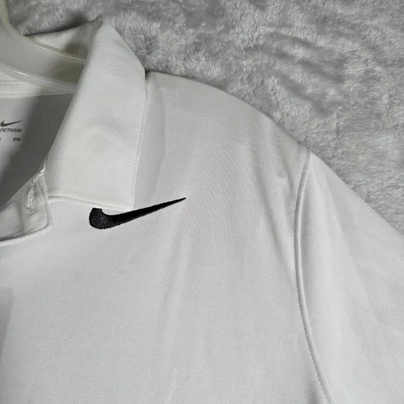 Polo Nike Malbon Golf Nike Dri-Fit Polo XL White Shirt Malbon Golf
